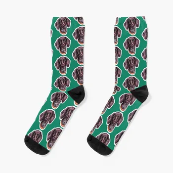 Носки с немецким короткошерстным пойнтером теплые носки носки Мужские подарки нескользящие футбольные носки Носки для девочек Мужские