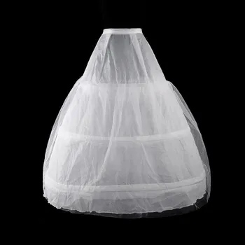 Нижние юбки для свадебного платья Свадебные Аксессуары Кринолин Дешевая нижняя юбка для бального платья