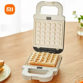 Xiaomi Маленькая автоматическая машина для заделки краев хлеба для завтрака для домашнего приготовления сэндвичей, 220 В Машина для выпечки яичницы-глазуньи