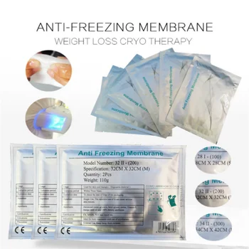 Качественная Антифриз-Мембрана 28X28Cm Pad Anti Freezeing Antcryo Мембраны Cryo Cool Для Криотерапии Потери Веса