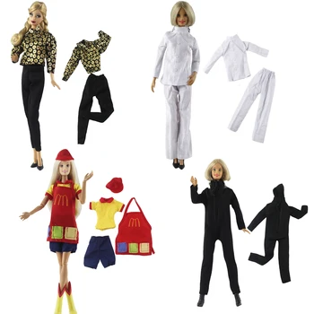Модная одежда ручной работы 1/6, пальто, повседневная одежда, рубашка, жилет, Брюки, юбка 30 см, кукольная одежда для куклы Барби, аксессуары для куклы, Игрушка