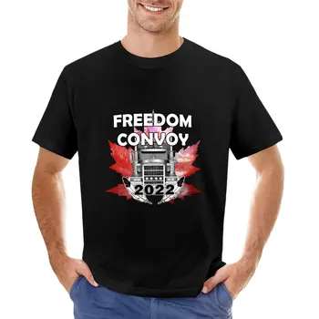 Футболка Freedom Convoy с животным принтом, футболки для мальчиков, мужская одежда, футболка для мужчин