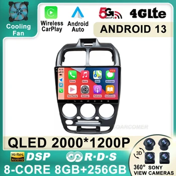 Android 13 Для Hyundai Verna Accent 1999-2012 Автомобильное Радио Стерео Мультимедийная Навигация GPS Беспроводной Carplay Auto DSP WIFI Головное устройство