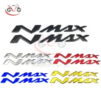 Логотип N-MAX Хромированный Мотоцикл 3D Наклейки Наклейки На Бак Аппликация Эмблема Для YAMAHA NMAX N MAX N-MAX