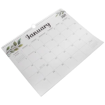 Английский Ежедневный настенный календарь Офисный Ежемесячный Календарь Домашний настенный календарь