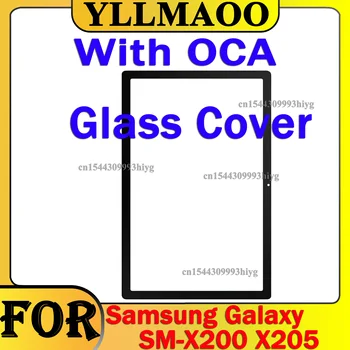 Для Samsung Galaxy Tab A8 10,5 2021 SM-X200 SM-X205 X205C X200 X205 Сенсорный Экран LCD Переднее Внешнее Стекло Ламинированное OCA