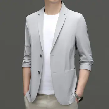 5804-мужская новая корейская модная деловая куртка для отдыха, профессиональный костюм роскошного стиля