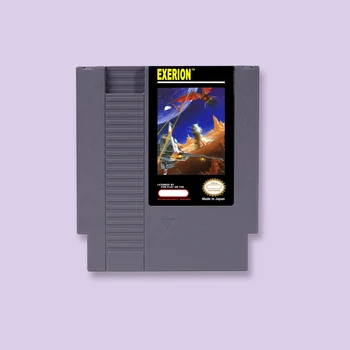 Игровая карта Exerion Action для NES 72 контакта, 8-битный консольный картридж для видеоигр