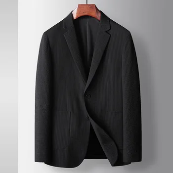 L-мужской пиджак, весенний деловой повседневный пиджак, корейская версия тренда light mature wind